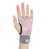 Props Grey Peach Freedom Workout Gloves - Straight front hand