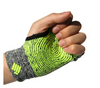 Props Grey Neon Yellow Freedom Workout Gloves - Folded palm