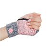 Props Grey Peach Freedom Workout Gloves - Folded palm
