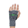 Props Grey Green Staple Workout Gloves - Straight back hand