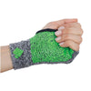 Props Grey Green Freedom Workout Gloves - Folded palm