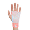 Props Coral Teal Staple Workout Gloves - Straight front hand