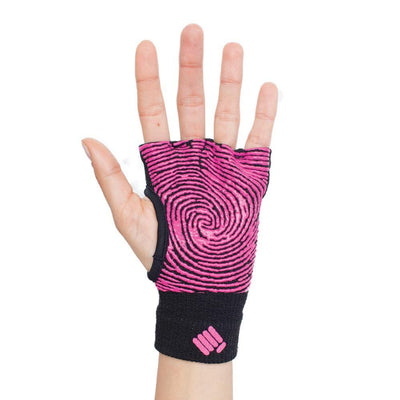 Props Black Pink Staple Workout Gloves - Straight front hand