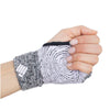 Props Grey Purple Freedom Workout Gloves - Folded palm