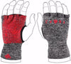 Props Grey Red Staple Workout Gloves - Product use
