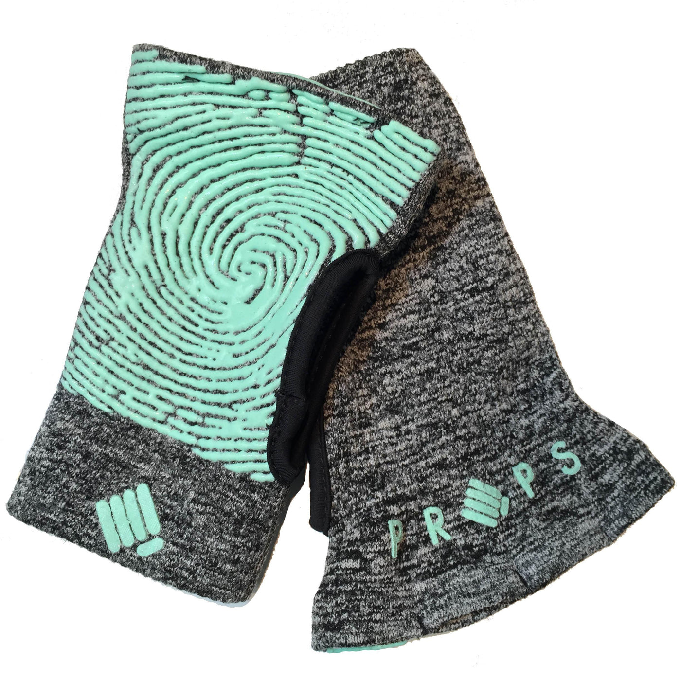 Props Grey Aqua Staple Workout Gloves - Product image
