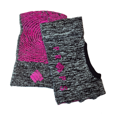 Props Grey Pink Freedom Workout Gloves - Product image