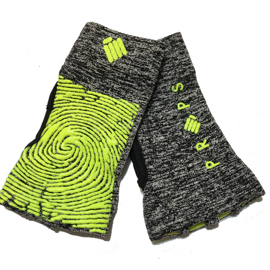 Props Grey Yellow Freedom Workout Gloves - Product image