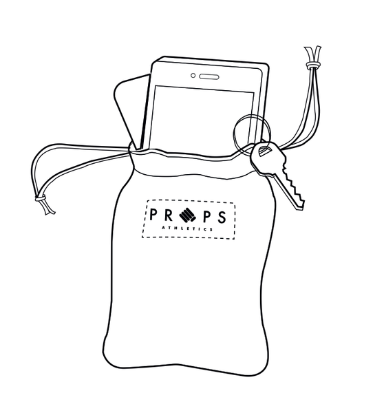 Props Athletics | Pouch bag to store your mobile phone and keys