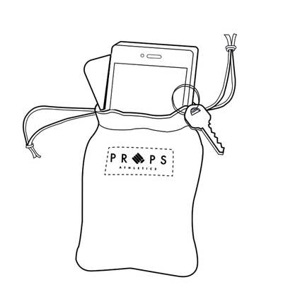 Props Athletics | Pouch bag to store your mobile phone and keys