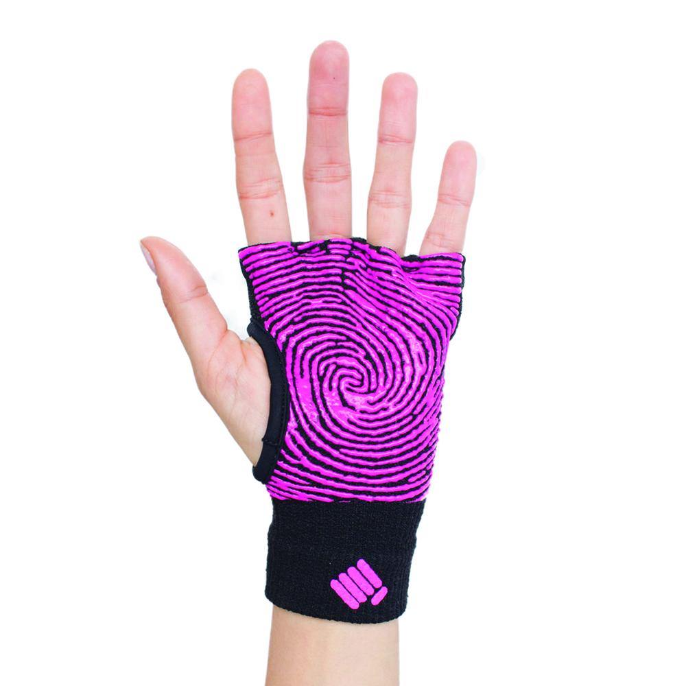 Props Black Pink Staple Workout Gloves - Straight front hand