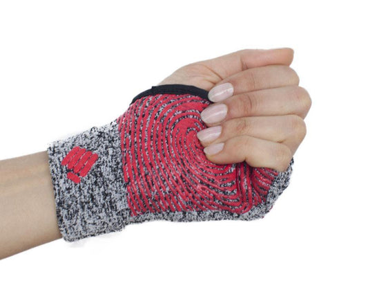 Props Athletics | Grey Red Freedom Workout Gloves