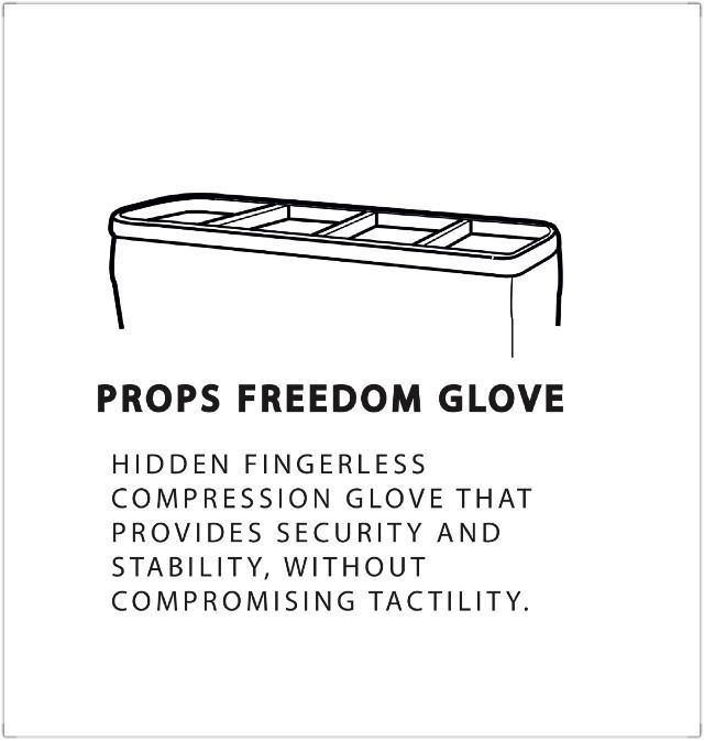 Freedom Workout Gloves - PROPS ATHLETICS INC