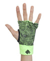 Props Neon Green Staple Workout Gloves - Straight front hand