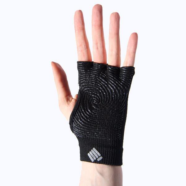 Props Black Staple Workout Gloves - Straight front hand