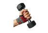 Props Grey Red Staple Workout Gloves - For weight lifting and training