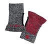 Props Grey Red Staple Workout Gloves - Product image
